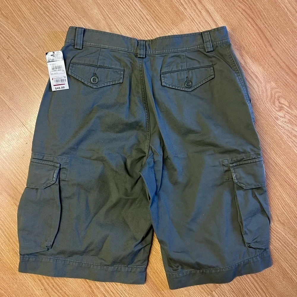 Ralph Lauren Polo Cargo Shorts NEW Boys Youth  Sz 20 Dark Green